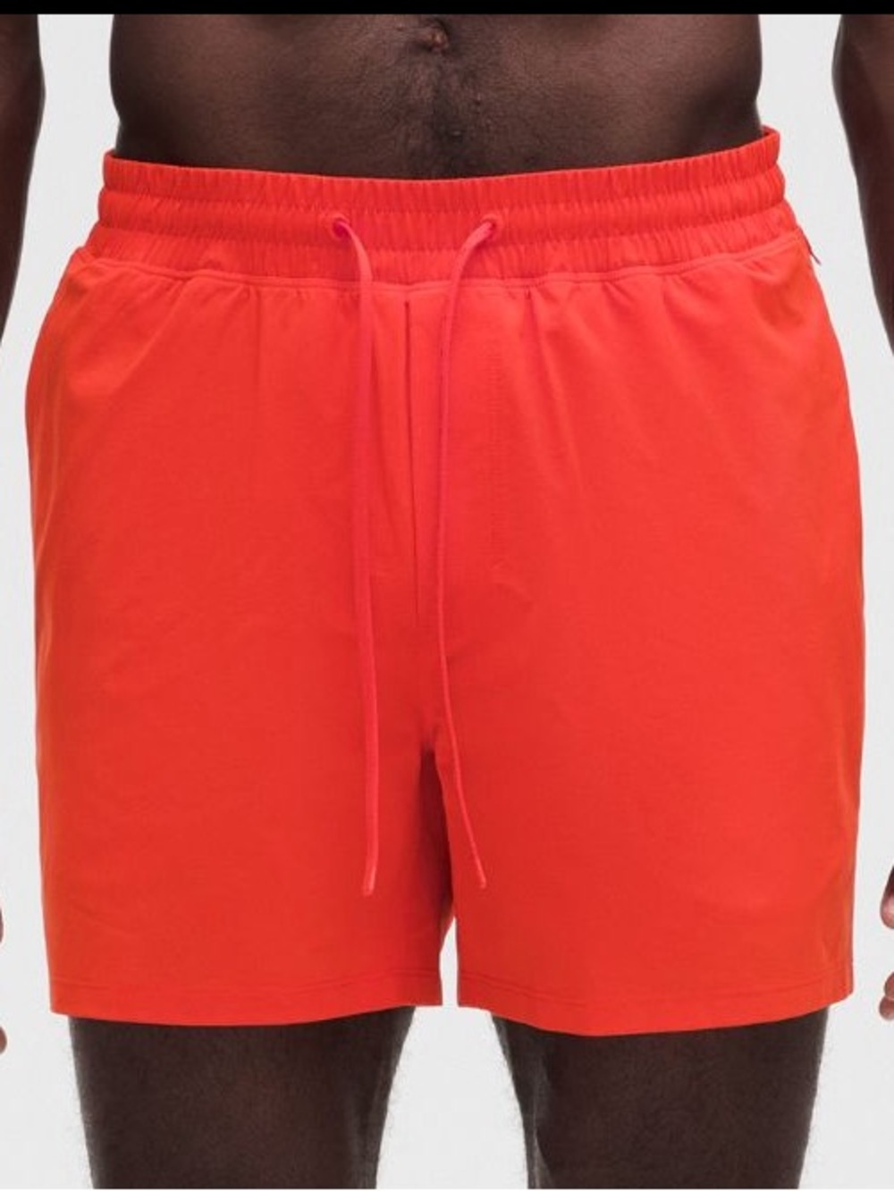 Men's Lululemon Red Swim Shorts 5”